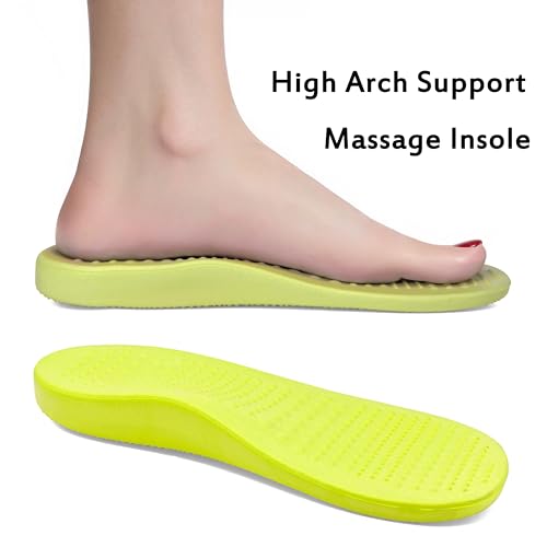 Image of INMINPIN Mens Womens Garden Clogs Shoes Beach Slippers Pool Water Sandals with Comfortable Arch Support Insole