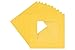 CountryArtHouse Chamois Yellow Acid Free 12x12 Square Picture Frame Mat with White Core Bevel Cut for 8x8 Pictures - Fits 12x12 Frame - Pack of 1 Matboard
