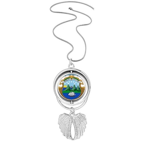 Pendentif ailes d'ange tournant Costa National, un bijou talisman poétique
