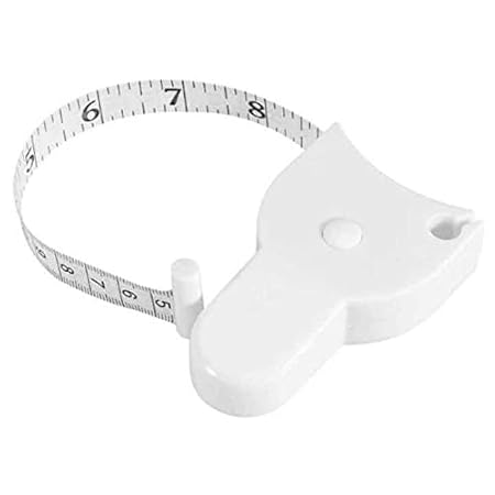 ECAPT Retractable Body Tape Measure 150cm Accurate Fitness Body Tape Measuring Waist Retractable Ruler Measure