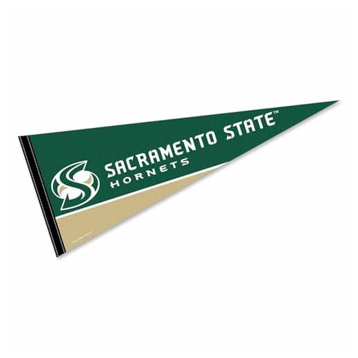 College Flags & Banners Co. Sacramento State Pennant Full Size Felt