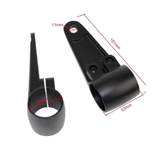 Fixation phare support de montage phare moto à pince pour fourche de Bobber