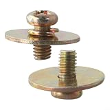 Niceminiwall à Oreilles pour, Métal Doré, 19mm, Lot de 20 à Oreilles pour...