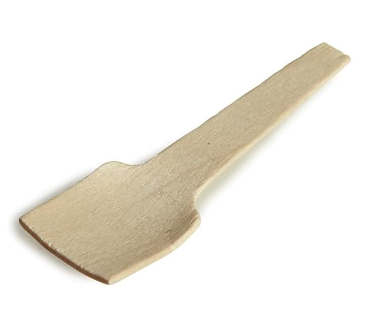We Can Source It Ltd – Wooden Ice Cream Spoons Spades – Disposable Birch Wood Dessert Spoons with Smooth Finish – Ice Cream, Tasting & Parties – Safe, Durable & Splinter-Free Cutlery - Pack of 1000