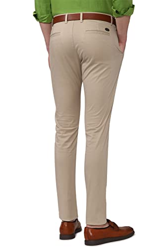 Image of Van Heusen Men's Mid Rise Tapered Fit Business Casual Trouser