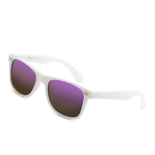 Image of PolarSpex Polarized Sunglasses for Men and Women | UV Protection, Durable Lightweight Frame, Retro Style, Felt Carrying Case, Clear Vision for Driving, Fishing & Everyday Wear.