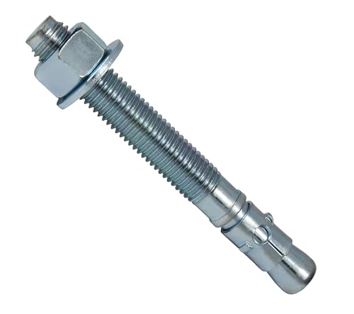 CONFAST 3/4" x 5-1/2" Wedge Anchor Zinc Plated (Box of 20)