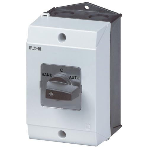 Eaton 207186 interrupteur réversible 32 A plaque avant 1-0-2 tastend
