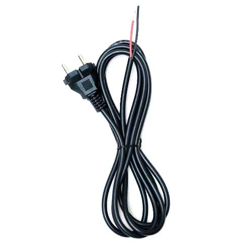 Power Cable 2 Pin 240 Volte Extension Wire Power for Small Electric Appliances Fan, Radio, Emergency Light, DC Motors, Mobile Charger Extension, Computer, Decorative Light etc (2 Mtr)-image-23