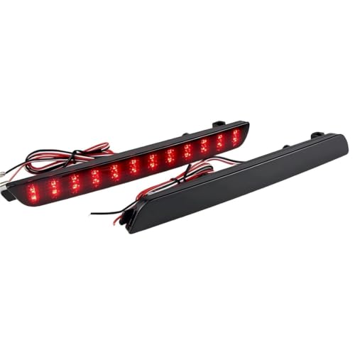 Réflecteur de pare-chocs LED pour Mazda 3 2007-2009 feu stop fumé