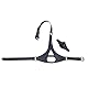 MFMYEE BDSM Bondage leather mask penis plug detachable mask,Schwarz Fetisch Bondage Penis Knebel bdsm maske