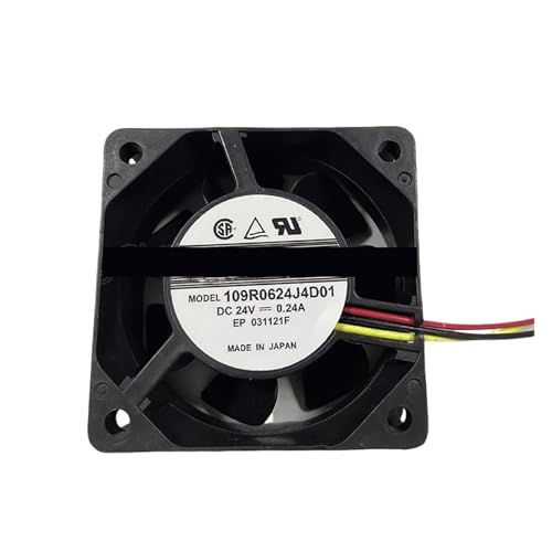 Ventilateur de refroidissement 24 V axial pour boîtier 109R0624J4D01