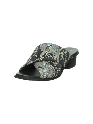 Sandale Think! VIVI pour pieds sensibles cuir souple ecologique bleu marine
