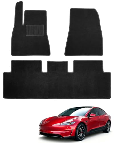 for Tesla Model 3 (Highland) 2024-2026 Carpet Floor Mats