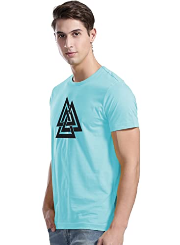 Image of ADRO Men's 100% Cotton Regular Fit T-Shirt