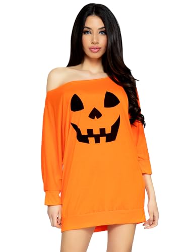 leg avenue jersey pumpkin dress Amazon.com: Leg Avenue Women's Casual Jersey Halloween Dress for Women,  X-Small: Clothing, Shoes & Jewelry