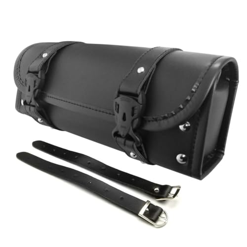 Sacoche de rangement pour outils en cuir PU de moto V-Star XVS style C
