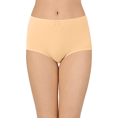 Image of Amante Solid High Rise Full Coverage Full Brief Panties (Pack of 3)