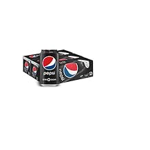 Pepsi Zero Sugar Soda, Fridge Pack Bundle, 12 fl oz, 36 Cans