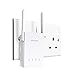 Price comparison product image TP-Link AC750 Universal Dual Band Range Extender, Broadband/Wi-Fi Extender, Wi-Fi Booster/Hotspot with 1 Gigabit Port and 2 External Antennas, Plug and Play, Smart Signal Indicator, UK Plug (RE210)
