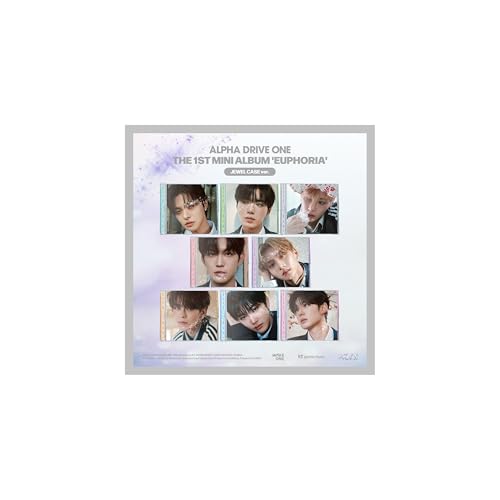 ALPHA DRIVE ONE EUPHORIA 1st Mini Album �A���o�� with Tracking Sealed �؍��� ALD1 (Jewel Case Random Version)