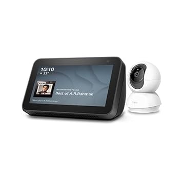 Echo Show 5-2nd Gen (Black) combo with TP-Link indoor security camera