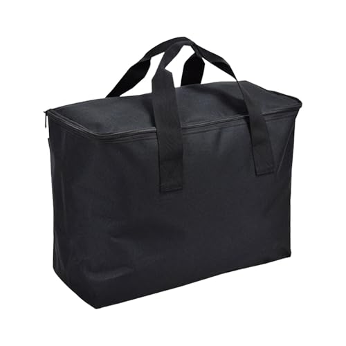 Sacoche pour ordinateur de bureau noire de transport et sacoche de rangement grande capacité