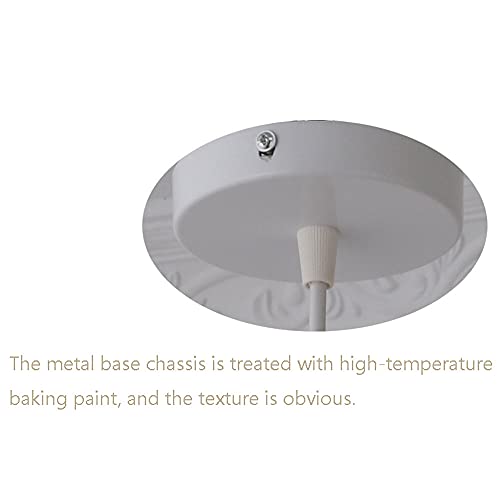 Lustre industriel couleur macaron moderne avec lampe suspendue simple - 6