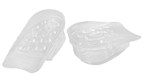 Plantillas elevadoras invisibles ajustables 1.7 pulg miniatura 1