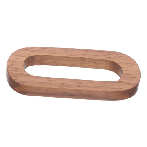 jojofuny Address Number Sign Solid Design House Numbers for Mailbox Installation Stylish Decorative Home Exterior Walnut Magnetic