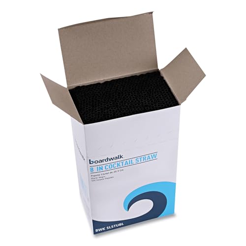 Pitillos Boardwalk Cocktail 8" Negro Pack 5,000 miniatura 4