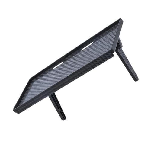 SEWACC パンチ不要ウォールシェルフ モニター背面取付け簡単 壁傷けず収納可能 ルーターやリモコン整理用 ブラックデスクトップ収納ホル