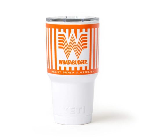 Whataburger Custom YETI Rambler® Tumbler *SHIPPED DIRECT FROM
