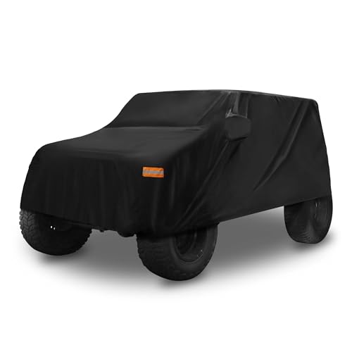 Bâche Jeep Wrangler JK JL 4 portes | Protection pare-brise hiver extérieur