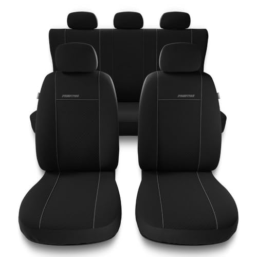 Housses de siège voiture universelles Toyota Hilux anti-tache - Couverture Mossa PG-1