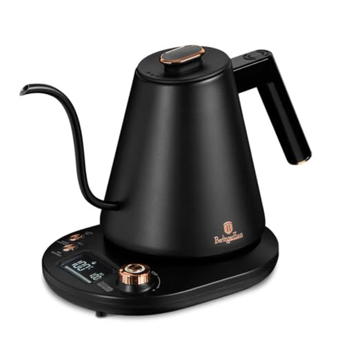 Berlinger Haus Black Rose Collection BH-9478 - Olla a presión digital con control de temperatura (1 l)