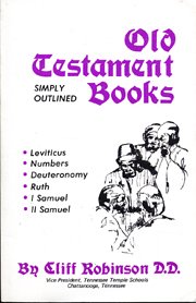 Paperback Old Testament Books, Simply Outlined Book