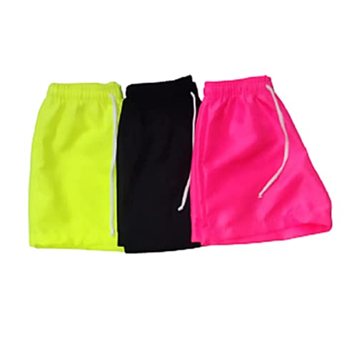 Kit 3 Shorts Feminino Infantil Juvenil Genero:Feminino;Cor:Sortido;Tamanho:16