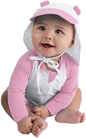 Cuddle Club Baby and Toddler One-Piece Swimsuit | UPF 50+ All-Day UV Protection Infant Sunsuit