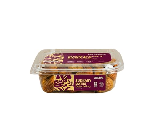 Anaya Premium Sukkary Dates 400g – Fresh, 100% Natural, No Added Sugar, Gluten‑Free, Additive‑Free, Non‑GMO, Vegan & Halal Healthy Snack – Premium Dates from the Madinah, Saudi Arabia — view 2