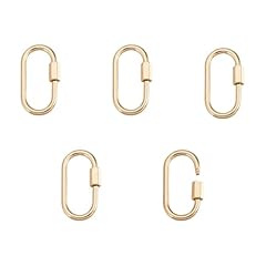 Oval Link Clasps_5 pcs