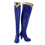 Cosplay Shoes Boots fits KonoSuba Aqua Costume Customizable Large Size Footwear (Men 9US 10.62inch 27cm) 1017163