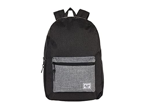Sac Herschel Settlement en toile haut de gamme Black Crosshatch