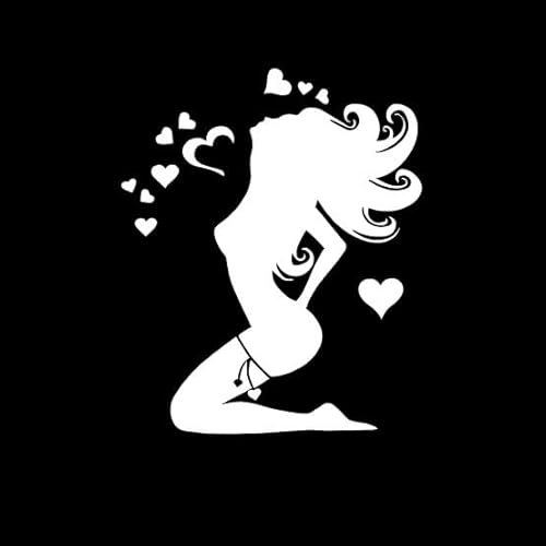 SEXY セクシー STICKER JAPAN 白 各約長辺11cm カッティングステッカー 転写 シール 切文字 防水 ステッカー 車 ハート