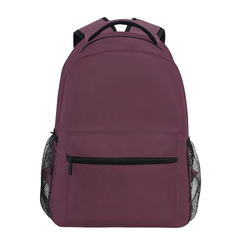 Sac à dos ordinateur portable SKYSHU rouge pour trajets urbains et étudiants actifs