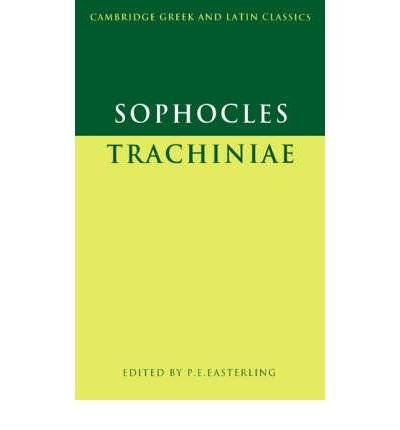 SOPHOCLES: TRACHINIAE BY Sophocles(Author)10-1982( Paperback )