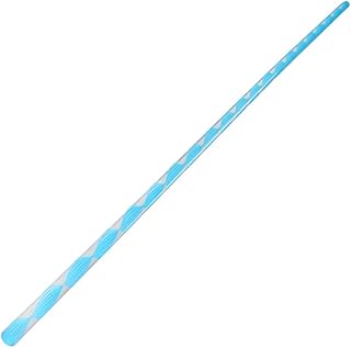Jutagoss Twisted Line Acrylic Rod Solid Plastic Bar for DIY Crafts 8mm Diameter500mm Length Blue 1Pcs