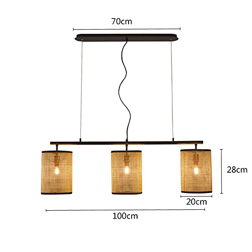 LBSWYH Nordic Simple Woven Pendant Light Chandelier Farmhouse Bamboo Lighting Fixtures 3-Lights Wicker Lamp Woven Chandelier Living Room Bar Dining Room Ceiling Hanging Light steampunk buy now online LBSWYH Nordic Simple Woven Pendant Light Chandelier Farmhouse Bamboo Lighting Fixtures 3-Lights Wicker Lamp Woven Chandelier Living Room Bar Dining Room Ceiling Hanging Light steampunk buy now online