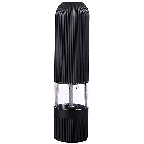 KangOnline Moulin à poivre électrique à piles et à sel ou poivre Moulin automatique avec lumière LED pour la maison, le camping, la cuisine, le barbecue Cover