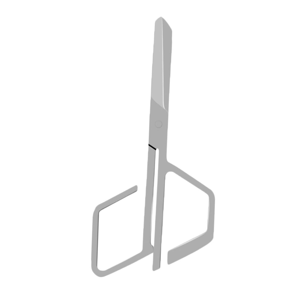 CALLARON Ergonomic Nose Hair Scissors Stainless Steel Eyebrow Trimmer Hair Trimmer Beauty Scissors Eyebrow Clip for Safe Easy Use